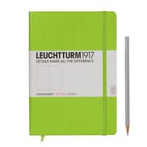 Obrazek Notes Medium Leuchtturm1917 w kropki limonkowy 317567 317567