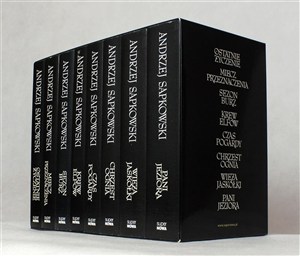 Obrazek Wiedźmin T.1-8 Pakiet czarny