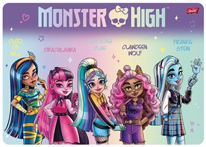 Obrazek Podkład dwustronny laminowany Monster High