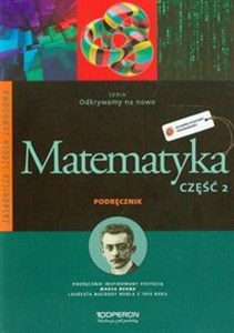 Obrazek Odkrywamy na nowo Matematyka Część 2 Podręcznik Zasadnicza szkoła zawodowa