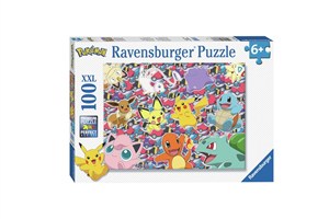Obrazek Puzzle dla dzieci 100 2D: Pokemon
