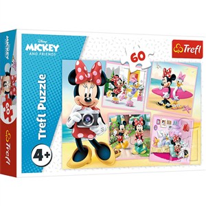 Obrazek Puzzle Urocza Minnie 60