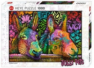 Picture of Puzzle 1000 Zakochane osły, Jelly Pets