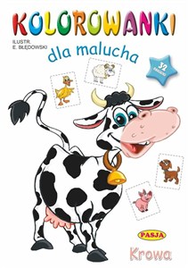 Obrazek Kolorowanki dla malucha Krowa