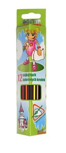 Obrazek Kredki trójkątne 12 kolorów