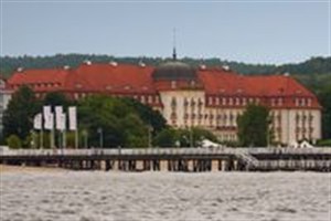 Obrazek Kartka 3D Sopot, Molo/Grand Hotel