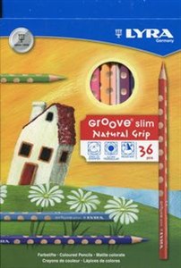 Picture of Lyra Kredki Groove slim 36 sztuk + temperówka