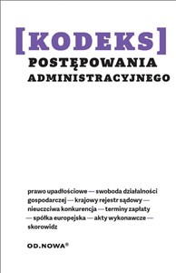 Obrazek Kodeks postępowania administracyjnego