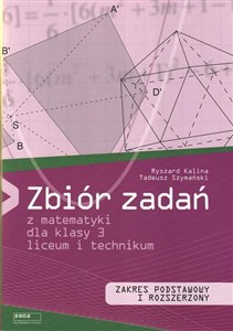 Picture of Matematyka LO 3 zbiór zadań ZPiR SENS