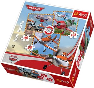 Obrazek Puzzle 3 w1 Planes Podniebne podboje