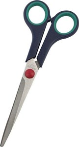 Obrazek Nożyczki 165mm plastikowo-gumowe