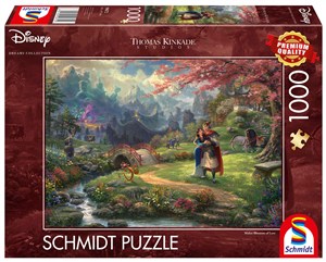 Obrazek Puzzle 1000 PQ T. Kinkade Mulan Disney 109414