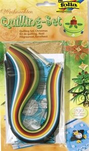 Obrazek Quilling zestaw święta 290 sztuk