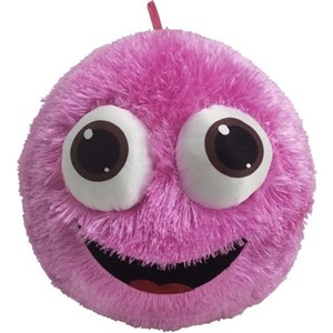 Obrazek Piłka emoji różowa 30cm