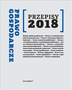 Obrazek Prawo gospodarcze Przepisy 2018