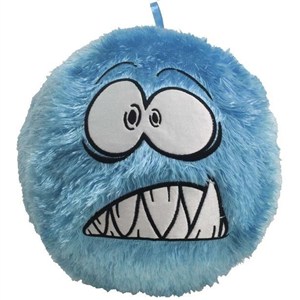 Obrazek Piłka emoji niebieska 30cm