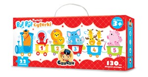 Obrazek CzuCzu Puzzle Puf Puf Cyferki