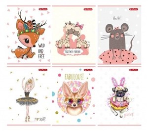 Picture of Zeszyt A5/32K kratka Cute