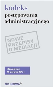 Obrazek Kodeks postępowania administracyjnego