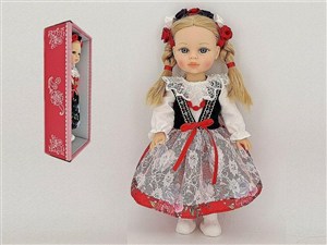 Obrazek Lalka w stroju ludowym 38cm