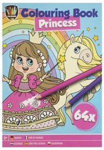 Obrazek Kolorowanka Księżniczka