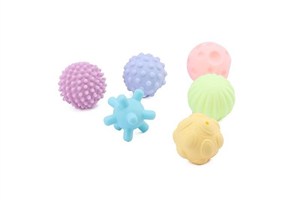 Obrazek Piłeczki sensoryczne 6 szt.