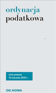 Picture of Ordynacja podatkowa