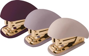 Obrazek Zszywacz Mini Satin Gold, 1 szt