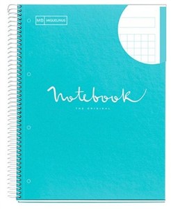 Picture of Kołozeszyt A4/80K kratka błękitny