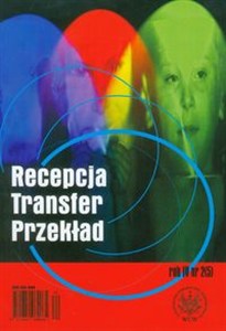 Obrazek Recepcja Transfer Przekład rok IV nr 2(5)