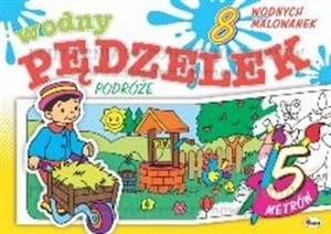 Picture of Wodny pędzelek Podróże 8 wodnych malowanek