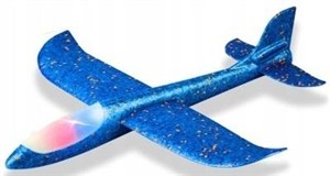 Picture of Samolot styropianowy ze światłem