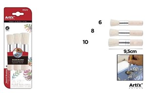 Obrazek Pędzle do szablonów 3szt