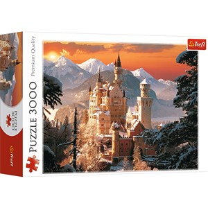 Picture of Puzzle Zimowy zamek Neuschwanstein, Niemcy 3000