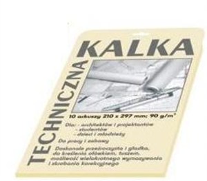 Obrazek Kalka techniczna A4/10K, 90g