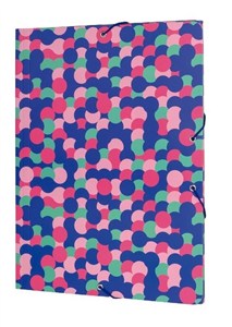 Obrazek Teczka A4 z gumką Dotty MILAN