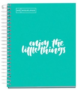 Picture of Kołonotatnik A5/100K kratka turkusowy