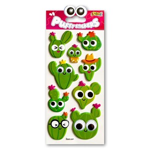 Picture of Naklejki puffy Cacti Eyes