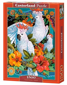 Obrazek Puzzle Tropical Trio 1500 C-150714