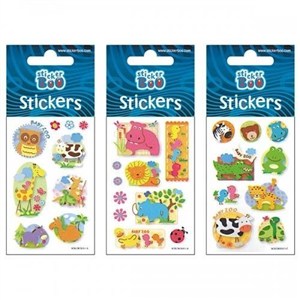 Obrazek Naklejki Sticker BOO silver Zwierzęta mix