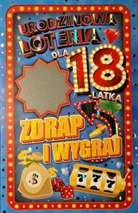 Picture of Karnet Urodziny 18 męskie