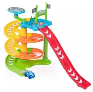 Obrazek Flota miejska Tiny - Zjeżdżalnia z autkiem