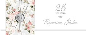 Picture of Karnet Rocznica Ślubu 25