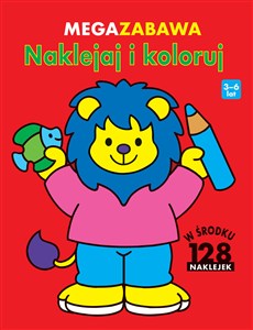 Obrazek Megazabawa Naklejaj i koloruj