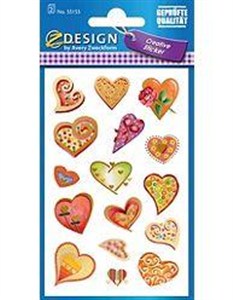 Obrazek Naklejki tłoczone serca