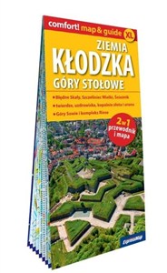 Obrazek Ziemia kłodzka, Góry Stołowe; laminowany map&guide XL 2w1: przewodnik i mapa