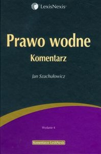Obrazek Prawo wodne Komentarz