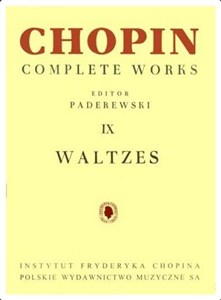 Picture of Chopin Complete Works IX Walce