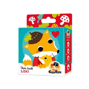Obrazek CzuCzu Mini puzzle Liski
