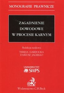 Obrazek Zagadnienie dowodowe w procesie karnym